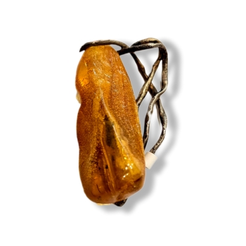 wisiorek Bursztyn 6,50 cm